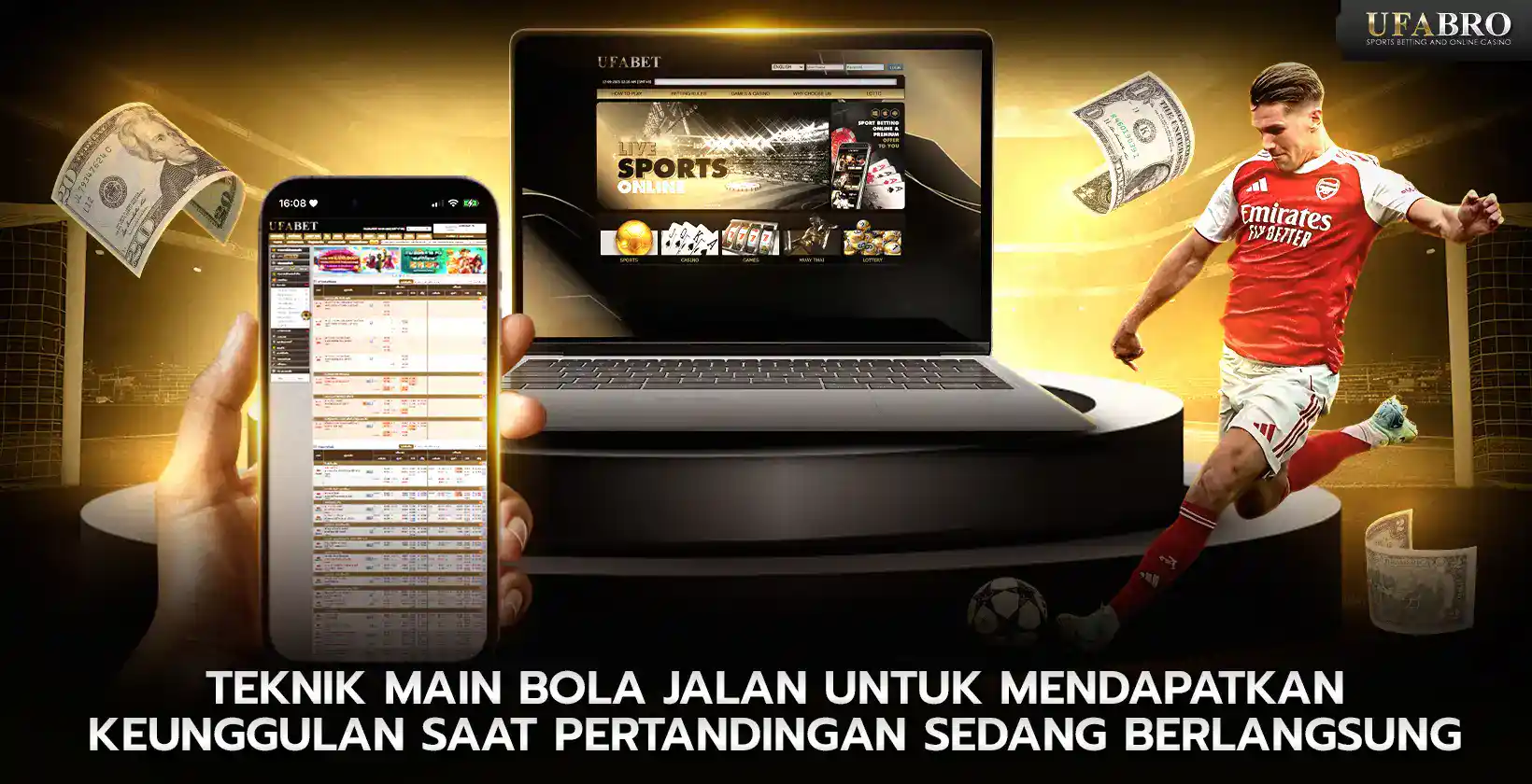 Teknik main bola jalan untuk Mendapatkan Keunggulan Saat Pertandingan Sedang Berlangsung