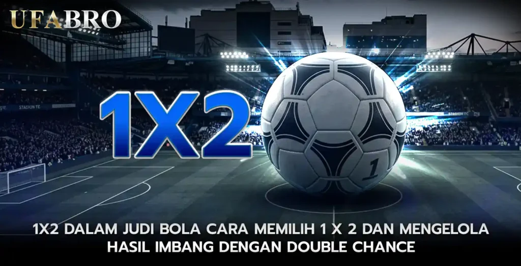 dalam Judi Bola Cara memilih 1 X 2 dan Mengelola Hasil Imbang Dengan Double Chance